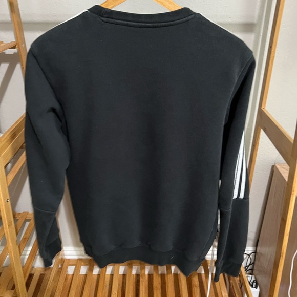 ADIDAS ADICOLOR CREWNECK SWEATER BLACK SIZE SMALL - Picture 4 of 5